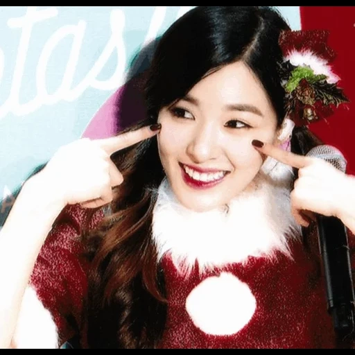 dos veces, mujer joven, dos veces tzuyu, twise feliz navidad, dos veces jiceo de navidad