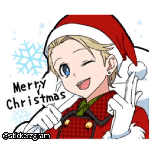 anime, karakter anime, hetalia natal, hetalia selamat natal rusia, anime selamat natal kota tangkap