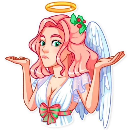 ángel, angela, ángel de navidad