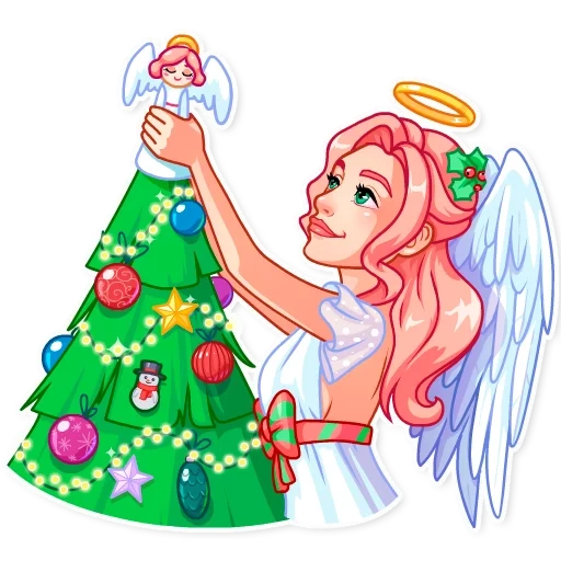 ангел, ангел тг, рождественский ангел