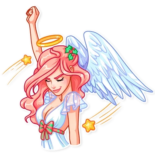 ange, dessin ange, illustration d'ange, ange de noël