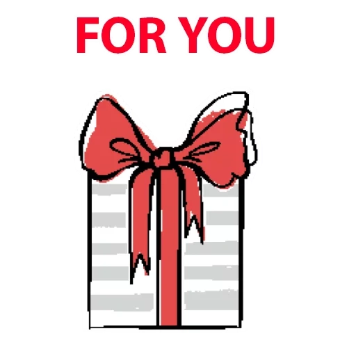 gift, gift pattern, bow gift, draw a gift