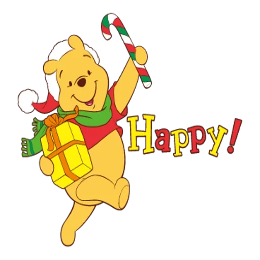 pooh, pooh pooh, winnie the pooh, winnie the fluff es nuevo, winnie pukh año nuevo srisovka