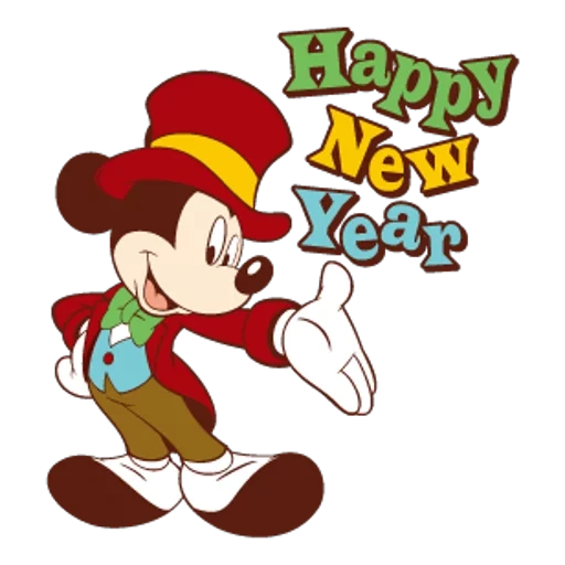 mickey mouse, pahlawan mickey mouse, mickey mouse santa claus, tahun baru minnie mouse, natal mickey mouse