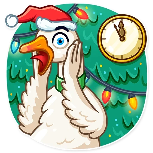 ganso, ganso, ganso de ano novo, christmas goose