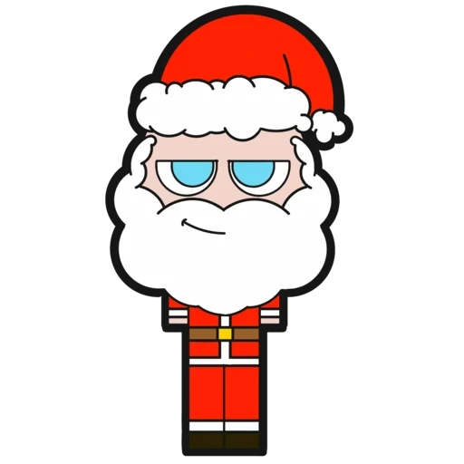 santa claus, merry christmas, cartoon santa klaus