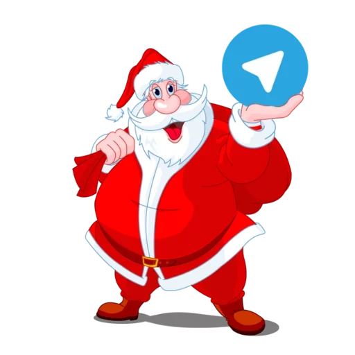 santa claus, santa claus, santa claus bag, transparent background santa claus