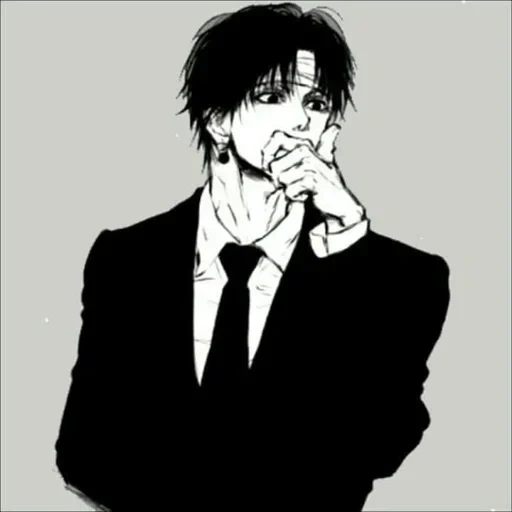 picture, anime guys, anime guys, anime man, chrollo lucilfer