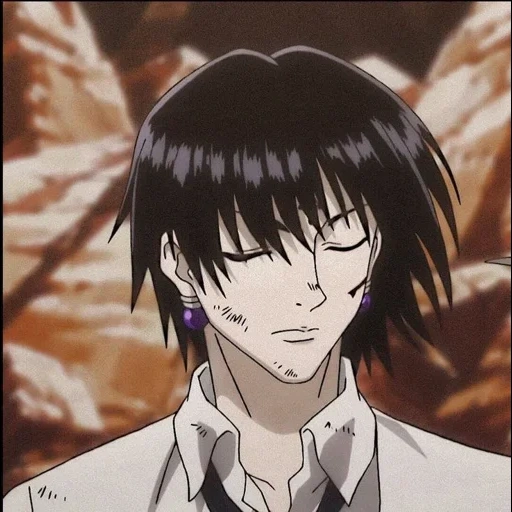 chrollo, anime guys, kuroro lucifer, anime characters, chrollo lucilfer