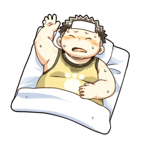 anime, anime daging, nikubo pixib, anime bayi, anime baby boy