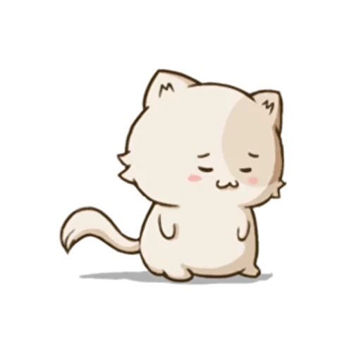 chat, neko, chat, dessins mignons, dessins kawaii mignons