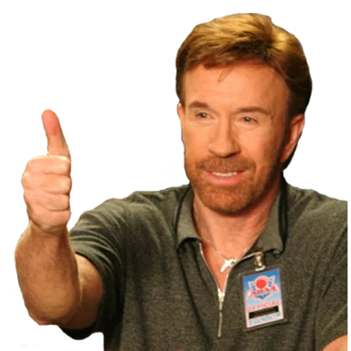 promo code, chuck norris, thumb up, chuck norris approves, chuck norris finger up