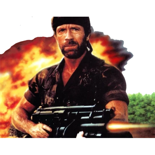 rambo, military, chuck norris, facts about chuck norris, poster braddok missing 3 1988