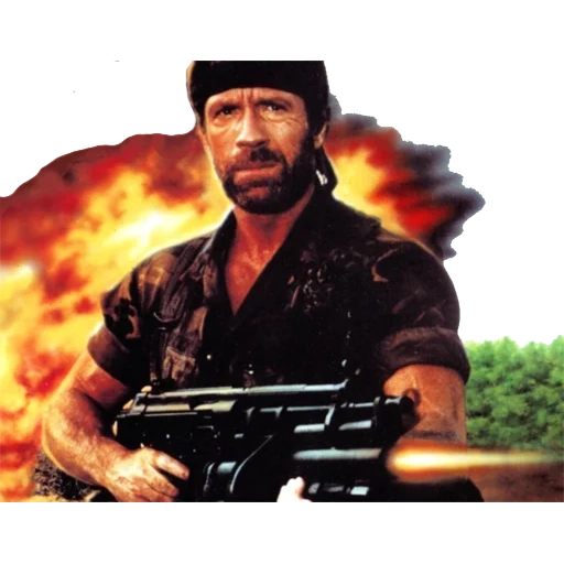 rambo, militaires, chuck norris, les faits sur chuck norris, affiche de brock manquante 3 1988