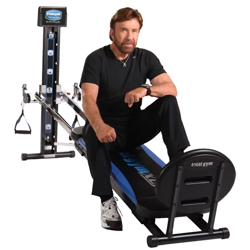 total gym, power simulator, silenger chuck norris total jim, total jim symboline universal, total jim trainer tt 570 chuck norris