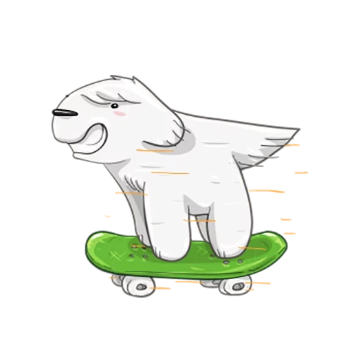 skateboard sketch, surfing bear, animal sticker, skateboard design, skateboard pattern