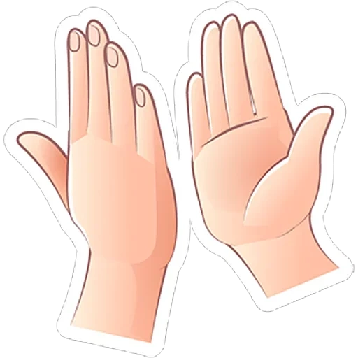 mano, dedo, palma, partes del cuerpo