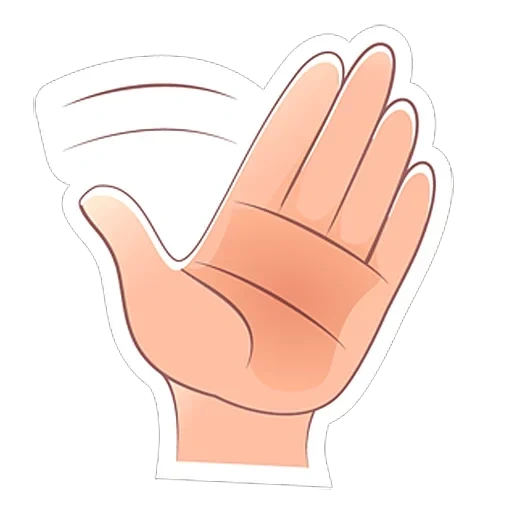 hand, palm, fingers, palm clipart
