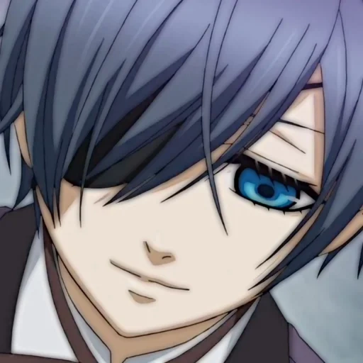 ciel, icône ciel, ciel phantomhive, ciel phantomhive, l'anime est black butler