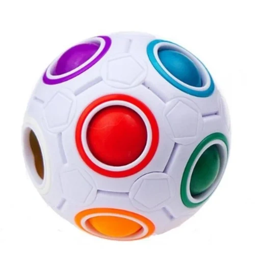 bola puzzle, bola puzzle, bola puzzle 7cm, teka-teki orbo-shar, mengembangkan mainan puzzle