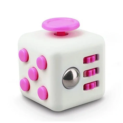 fidet cuble, kubus gelisah, fidget cube 1 toy t10796, cube anti stress asli, antistress toy fidget cube