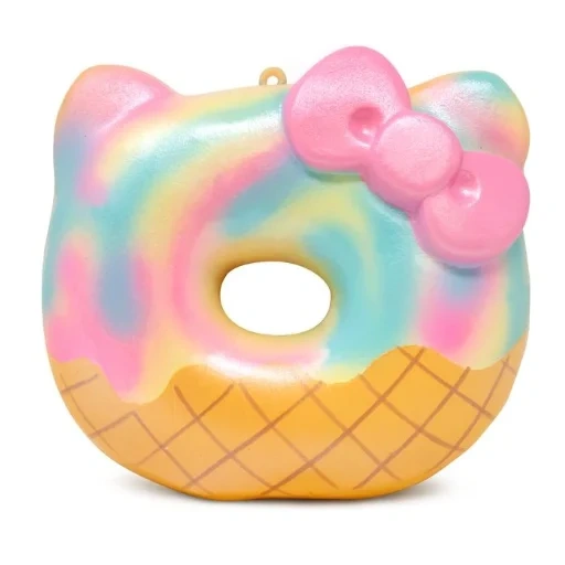 squish kitty, donuts de squire, donuts de cuerno, donuts espaciales de quessi, triple donut d70mm 12151089