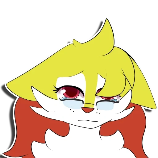 anime, braixen, orang, delfox furi, karakter anime