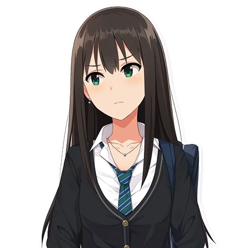 shibuya rin, rin shibuya 16, filles anime, idole rin shibuya, rin shibuya est surpris