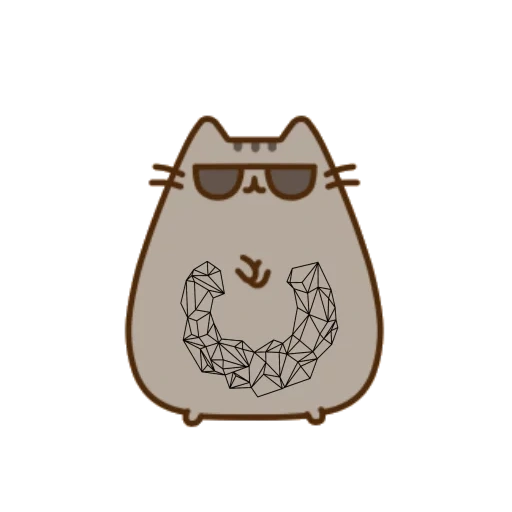 pusheen, пушин кот, кошка пушин, кот pusheen, мистер пушин кот