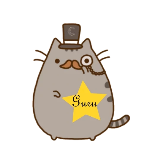 pusheen, die pushin-katze, die katze pushen, die universelle katze, pusheen die katze