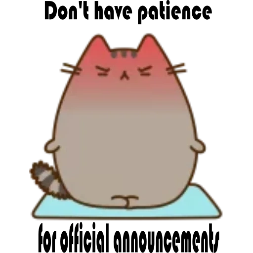 pushen, gato pusin, cat pushen, gato universal, pusheen the cat