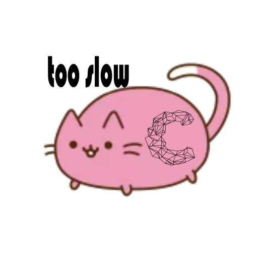 pusheen, кот каваи, кот пушин, пушин зе кэт, pusheen the cat