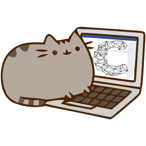anti-café, cat pushin, puxin cat, gato psíquico, computadora puxin cat