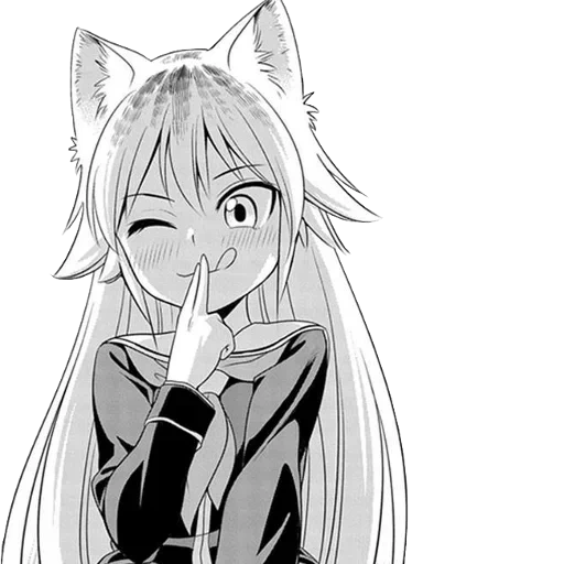 anime, nekan, ahegao manga, anime drawings, black white anime