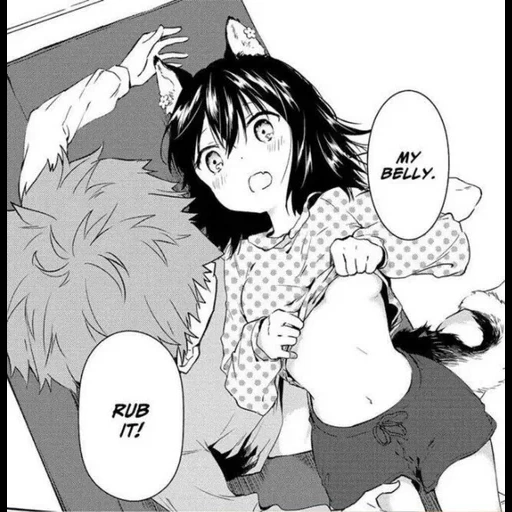 manga, anime, the cat lily manga, popular manga, jingai no yome to icha icha suu anime
