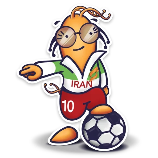 sepak bola, gambar sepak bola mini, ilustrasi jimat sepak bola, jimat piala dunia, piala dunia 2006 talisman remawi baru