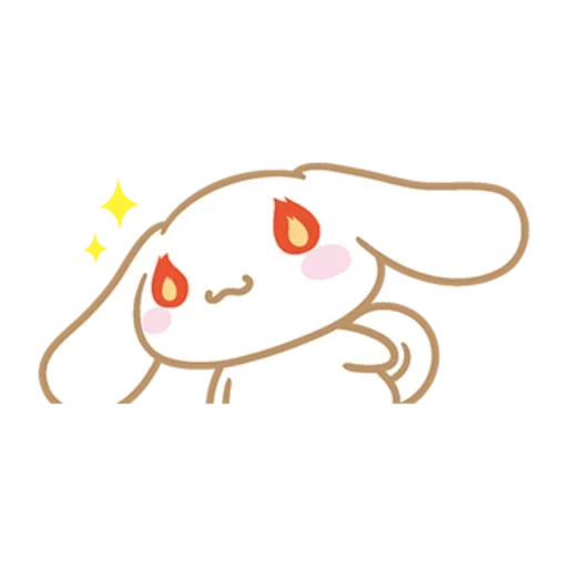 gatto, kawaii, cinnamoroll, disegni carini, cannamoroll hare