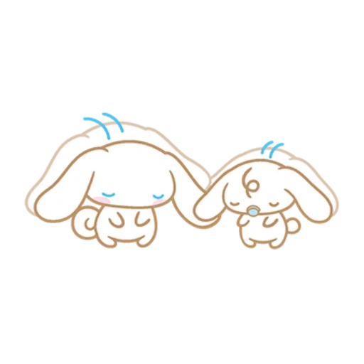 cinnamoroll, милые рисунки, кролик cinnamoroll, sanrio cinnamoroll, cinnamoroll прозрачном фоне