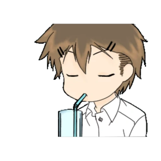 anime, picture, kazuma chibi, anime cute, anime characters