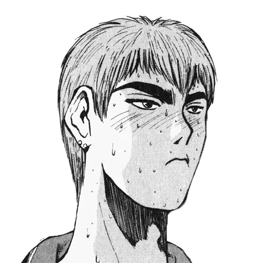 onizuka, menggambar onzuka, guru keren onzuka art, guru keren manga onizuka, guru hebat onzuka manga