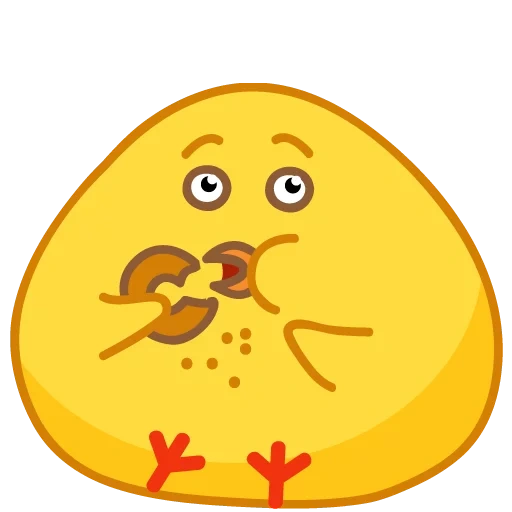 tsypa, chick, food emoticons