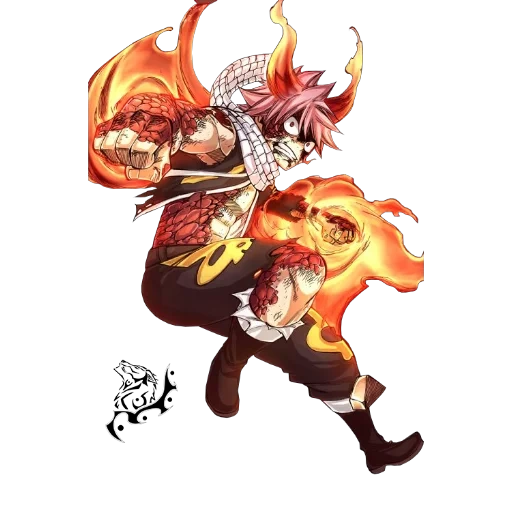 natsu, natsu dragneel, natsu dragon dämon, natsu dragneel tartaros, salamander natsu dragneel