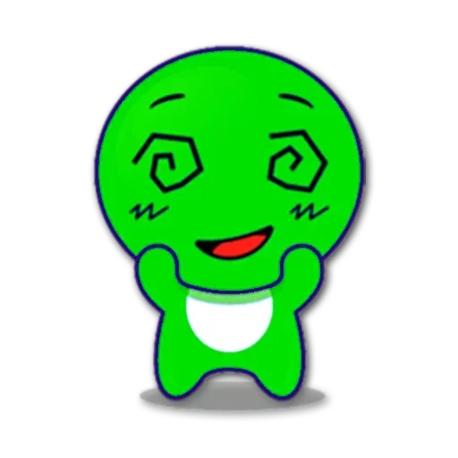 people, stickers kawai, le petit homme vert