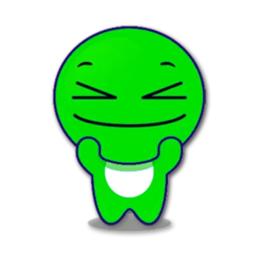 logo, manusia, senyum biru, green smiley