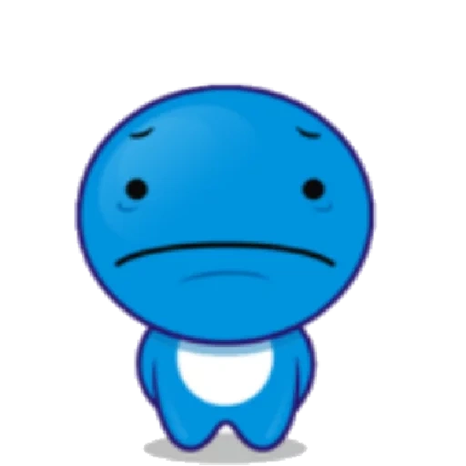 cipul, a toy, characters, smiley is blue