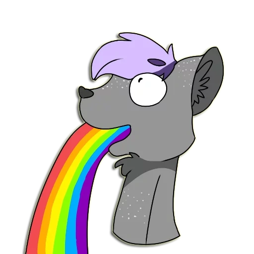 anime, the pony igel, pony rainbow, katze pony des jahres, pony base rainbow