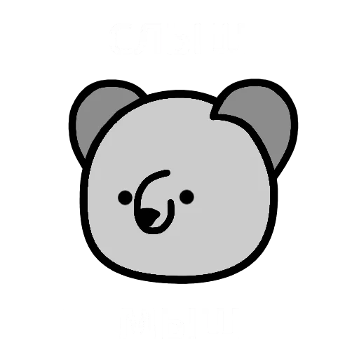 панда, панда мишка, коала символ, коала иконка, медведь милый