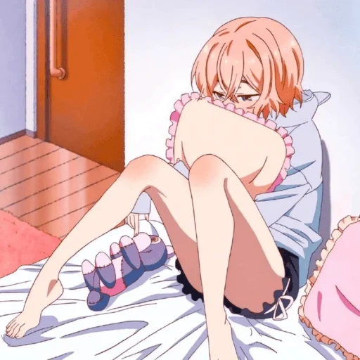 anime, bikini yuigahama yui, alquileres a girlfriend mamy nanami