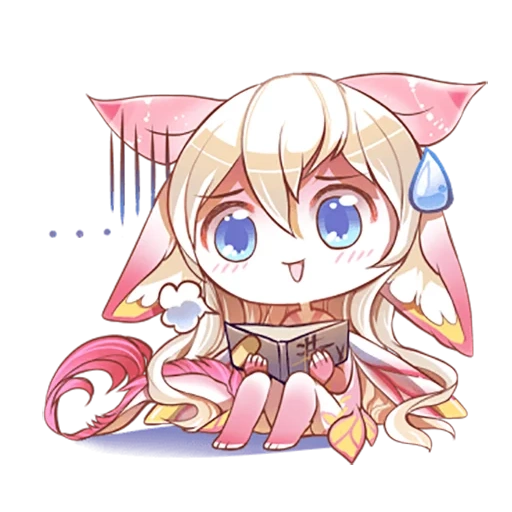 chibi, chibiki, chibi kitsuna, chibi ragnarok, dessins mignons de chibi