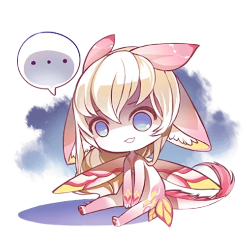 chibi de anime, anime lindo, chibi adopta, chibi kitsuna, chibi de pokémon silveon